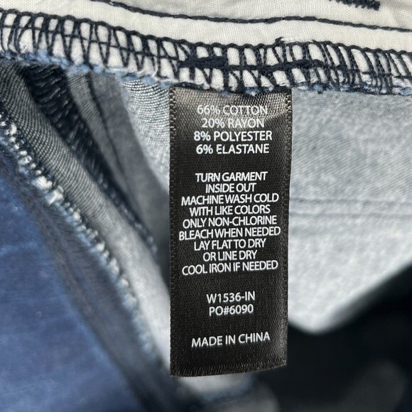 Betabrand Yoga Denim Jeans sz S * Straight Leg Dark Indigo Wash 4 Pocket Comfy - Picture 7 of 7